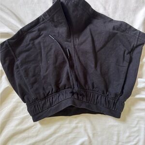 Lululemon Athletica Black Athletic Shorts Lightweight Elastic Waist